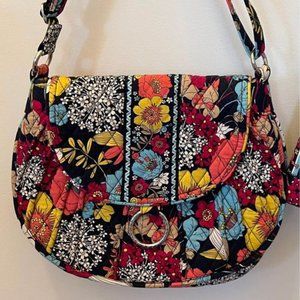 Vera Bradley Crossbody Saddle bag in Happy Snails